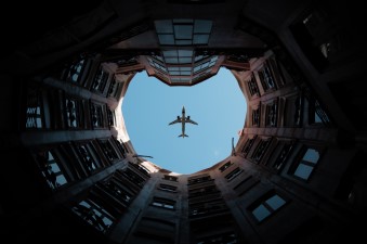 Plane Flying Overhead